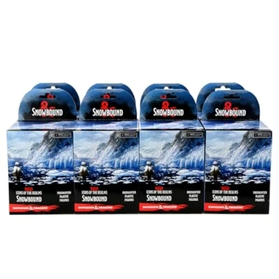 Image of WizKids Dungeons and Dragons Icons of the Realms, Snowbound Booster Brick (8)