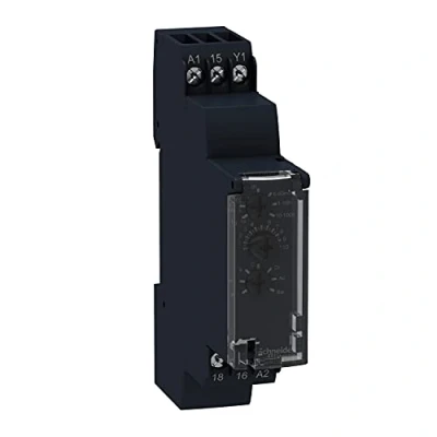 Image of Schneider Electric, Zelio Time, RE17RMMU, Time Delay Relay 10 Functions, 24VAC DC 240VAC