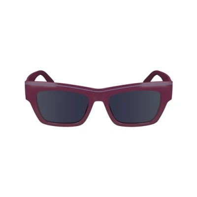 Image of Sunglasses Calvin klein Ckj24602s col. 510 Unisex Squadrata Viola