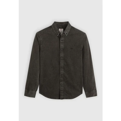 Image of Levi&#039;s Authentic Button DOWN Shirt, Men&#039;s, Size: Large, Gizmo washed black
