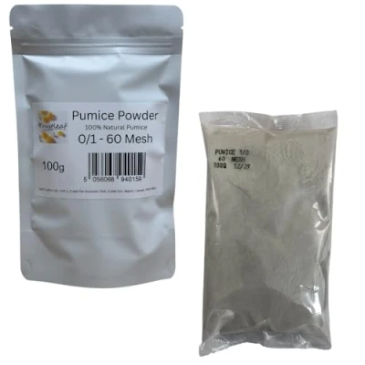 Image of 100g Bag of Pumice Powder/Granules Exfoliant Body/Facial Scrub