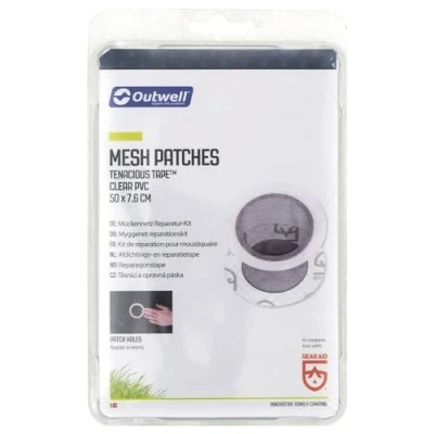 Image of Outwell Transparent Tenacious Tape 2 Mesh Patches, Adults Unisex, One Size