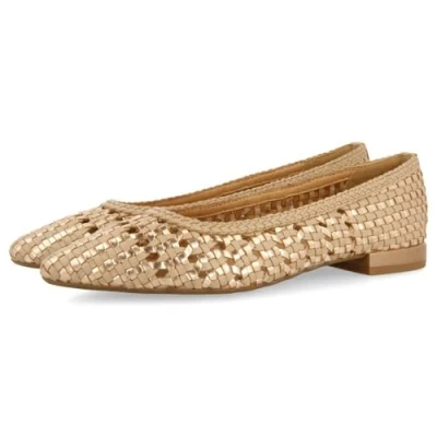 Image of Gioseppo Blenheim Ballet pumps, Women&#039;s, Size: 4, Nude Leather