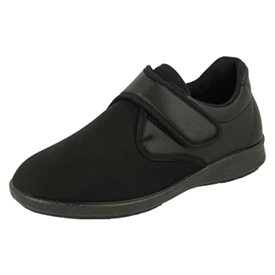 Image of Db Shoes Eliza (6E 8E(6V)) Black/Stretch Size 5