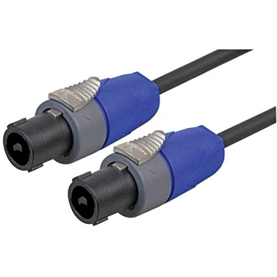 Image of Pulse PLS00154 2 Pole Neutrik Speakon Speaker Lead 1.5 Square Millimetre, 6m