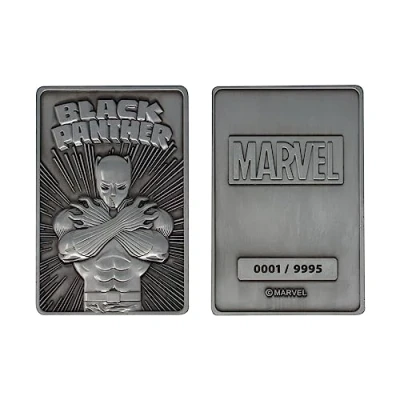 Image of Marvel Limited Edition Black Panther Collectible Metal Decorative