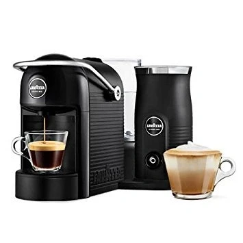 Image of Lavazza A Modo Mio Jolie &amp; Milk Coffee Machine, with Frother,1000 ml, Black