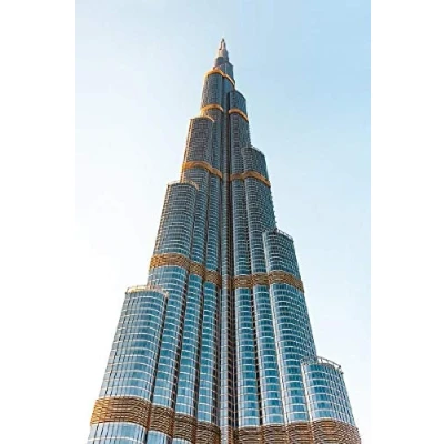 Image of SHILIHOME Burj Khalifa Painting By Numbers Diy Unique