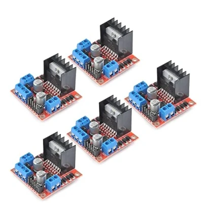 Image of Fasizi 5pcs L298N Dual H Bridge Stepper Motor Driver Board For Arduino
