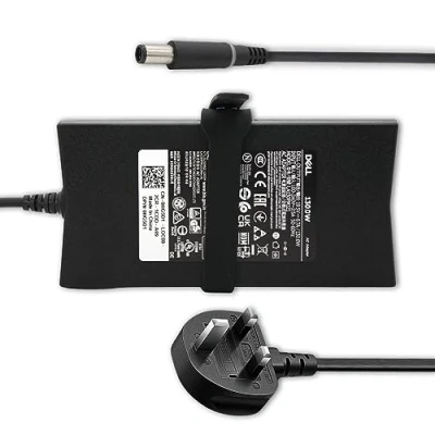 Image of Delta Genuine New Compatible with dp/n: JU012 0JU012 Laptop 130W AC Adapter Charger Power Supply Adaptor PSU + Cord