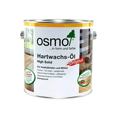 Image of Osmo 3065B 375 ml Polyx Hard Wax Oil Clear Semi Matt, Surface Protection for Wooden Flooring and Internal Joinery