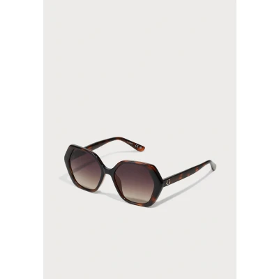 Image of Guess Woman GU8292 52F Sunglasses Injected Geometric Normal Shaded