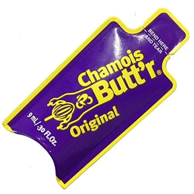 Image of Paceline Chamois Buttr 9ml Sachet For Her/Body Guard Protection Protect Care Lubricant Balm Lube Cream Ointment Butter Glide Anti Chafing Chafe Soothe Skincare Skin Formula Blister Relief