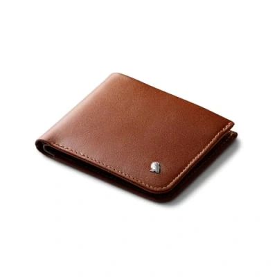Image of Bellroy Hide &amp; Seek Wallet (Slim Leather Wallet, RFID Protected, Holds 5 12 Cards, Coin Pouch, Flat Note Section, Hidden Pocket) Sienna