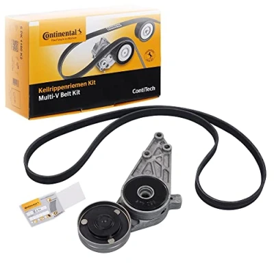 Image of 5PK1300 V ribbed belt set CONTITECH 5PK1300K1 AUDI: A6 C5 Avant, A4 B6 Saloon, VOLKSWAGEN: Passat B5 GP Estate