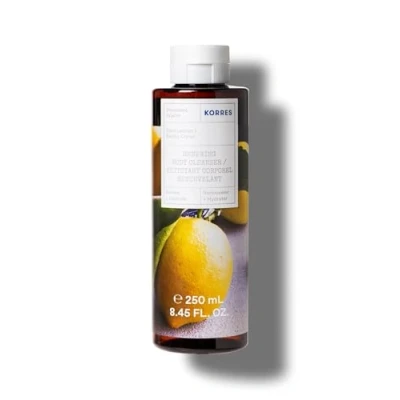 Image of Korres Basil Lemon Renewing Body Cleanser, 250 ml (Pack of 1)