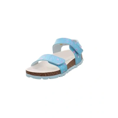 Image of Superfit Girl&#039;s Fussbettpantoffel 1000123 Mule, Blue 8020, 3 UK