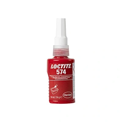 Image of LOCTITE 574, High Strength Adhesive Sealant for Firmly Bonded Gaskets, Oil , Glycol and Water Resistant Sealing Flanges Reliable Gasketing, 50ml