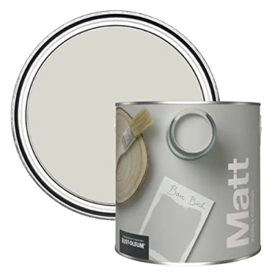 Image of Rust Oleum Colours Matt Emulsion Wall and Ceiling Paint Bare Birch 2.5L