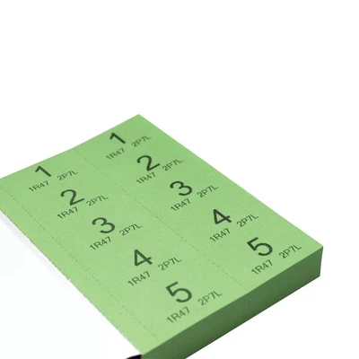 Image of Cloakroom and Raffle Tickets 1 1000 (6 Pack) CRT1000