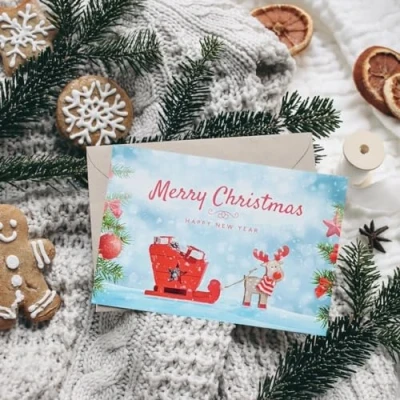 Image of Christmas Advent Calendar Gift Set 24 Days Countdown Milk &amp; White Chocolate 2024 Maltesers 108g, Cadbury 90g Milkybar 85g with Card. Xmas for Stocking Fillers