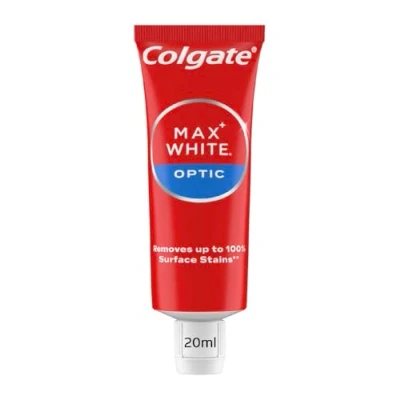 Image of Colgate Max White One Optic Whitening Travel Size Toothpaste 20ml