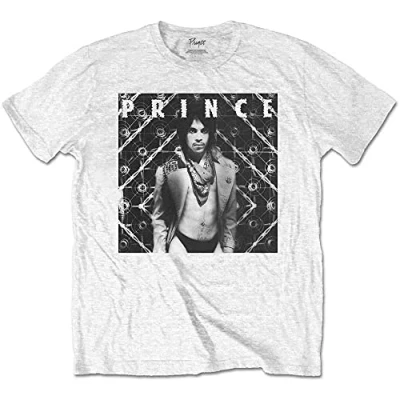 Image of Prince Men&#039;s Dirty Mind T Shirt, White (White White), Small (Size:Small)