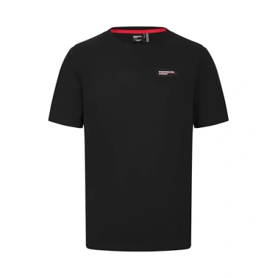 Image of Porsche Motorsport Logo Tshirt Black Size: S