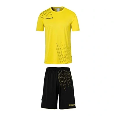 Image of uhlsport Score 26 Football Jersey Set Complete Consisting of Training T Shirt and Shorts 10 Variations Available for Adults Children