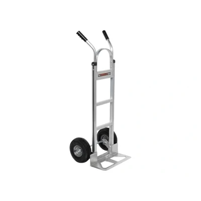 Image of Industrial Sack Truck, Heavy Duty Steel Hand Trolley with Double Handle for Lifting &amp; Moving