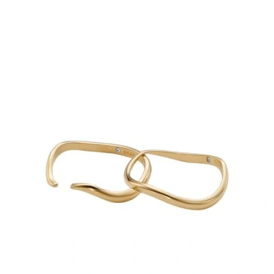 Image of Skagen SET Ring goldcoloured, Women&#039;s, Size: K, Gold coloured