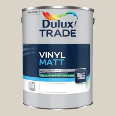 Image of DULUX TRADE VINYL MATT EGYPTIAN COTTON 5L