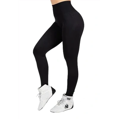 Image of Gorilla Wear Women&#039;s Yava Seamless Leggings, Black, M