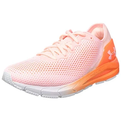 Image of Under Armour HOVR Sonic 4 Womens Orange Running Trainers Size UK 4.5
