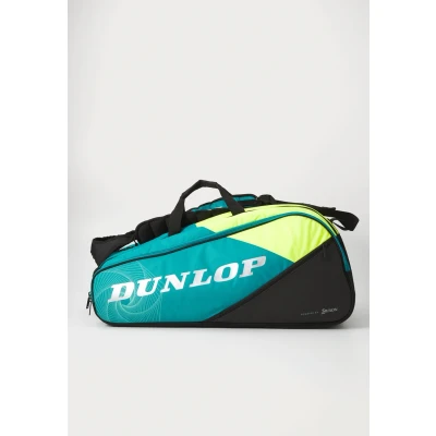 Image of Dunlop TAC SX Performance Racket Unisex bag, Size: One Size, Teal/black/yellow