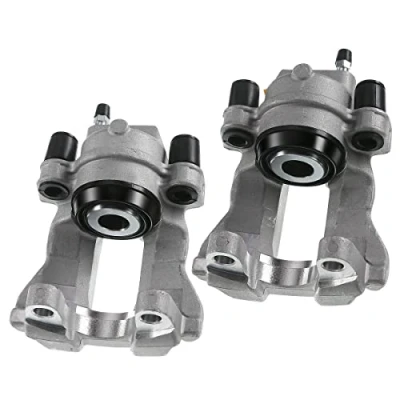 Image of Frankberg Brake Caliper Rear Left Passenger Side Compatible with CLS C219 CLS280 CLS500 2004 2010 E Class S211 E200 E500 2003 2009 SL R230 SL350 SL500 2001 2012 Replace# 0024202883 0024202783
