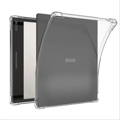 Image of GIOPUEY for Boox Page/Boox Galileo Clear Case Soft TPU Back Shell, Slim Cover with Airbag Protection, Lightweight, Compatible Transparent