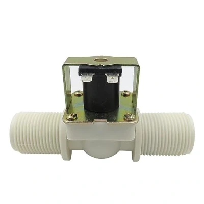Image of GREDIA 1&quot; DC 12V Solenoid Valve N/C Normally Closed Water Inlet Flow Switch