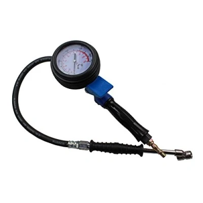 Image of US PRO High Pressure Air Tyre Inflator Gauge Ideal for HGV Commercial B8812