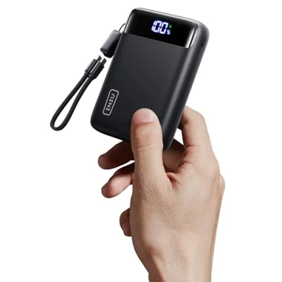 Image of INIU Power Bank, Smallest 22.5W 20000mAh Portable Charger, USB C In &amp; Out Fast Charging Mini Battery Pack, Mobile Phone Powerbank Compatible with iPhone16 15 14 13 12 Pro Max Samsung S23 iPad Tablet