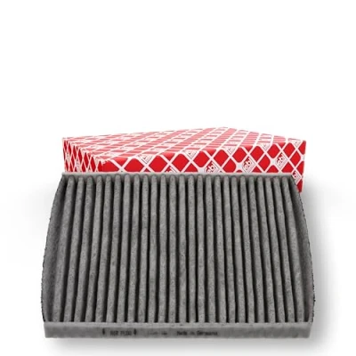 Image of 9S5119G244AA Pollen Filter FEBI BILSTEIN 34780 Activated Carbon 203mm 175mm 17mm FIAT: 500 Hatchback, Panda II C Convertible