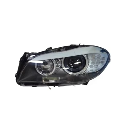 Image of HeadLight Assemblies For BMW F10 F18 F11 5 Series 2009 2016 Xenon Headlamp Car assembly 63117271911 front light (Size : With, Color Left)