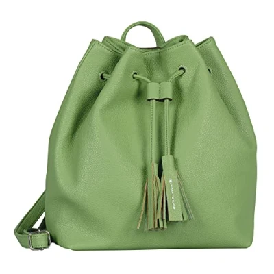 Image of TOM TAILOR Women&#039;s Camilla Backpack, Green, M