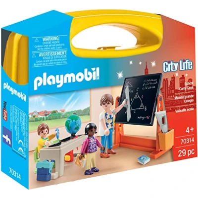 Image of PLAYMOBIL 70314 City Life School Large Carry Case