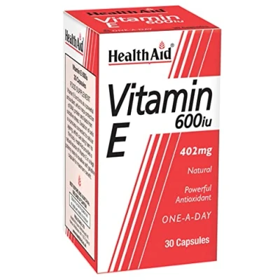 Image of HealthAid Vitamin E 600iu 30 Capsules