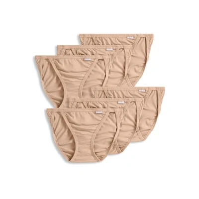 Image of Jockey Women&#039;s Underwear Elance String Bikini 6 Pack, Light,