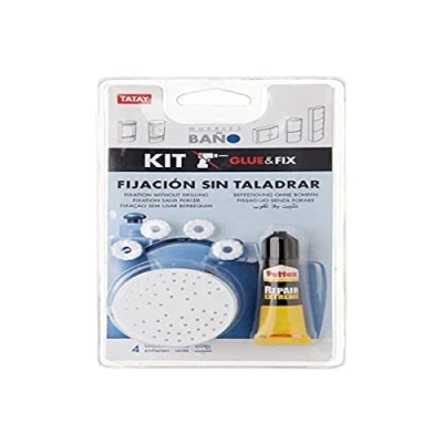 Image of Tatay Bath Cabinet Glue and Fix Kit, White