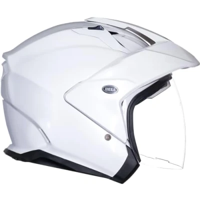 Image of Bell MAG 9 Sena Helmet Medium/Pearl White by
