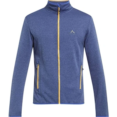 Image of McKINLEY MC KINLEY Men&#039;s Roto Iii Jacket, Melange/Blue Dark, M
