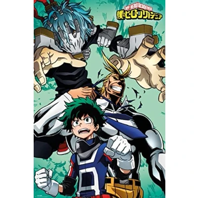 Image of GB eye My Hero Academia Collage 61 x 91.5cm Maxi Poster